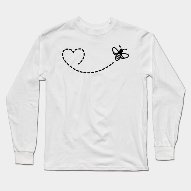 BEE Long Sleeve T-Shirt by designgoodstore_2